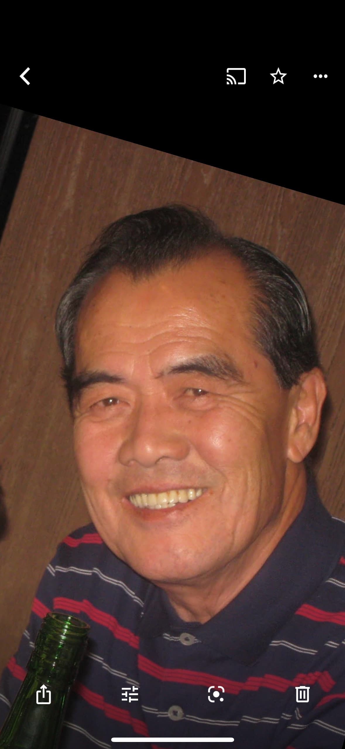 Original photo before transformation