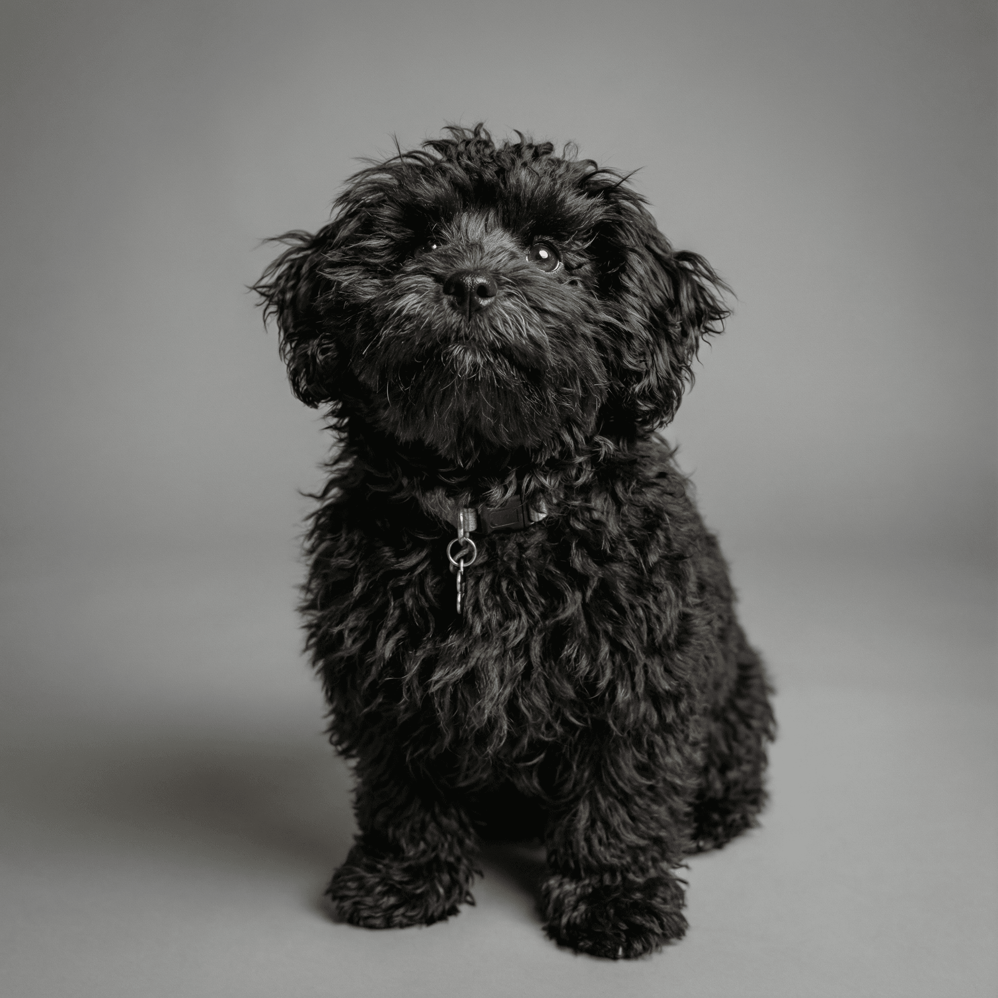 Professionally transformed pet studio portrait